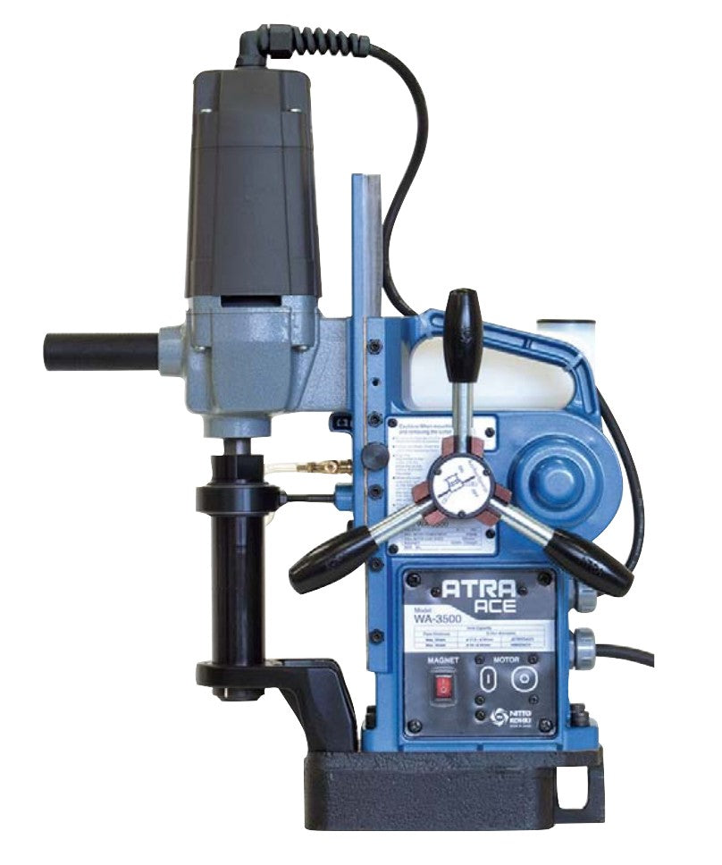 Nitto Kohki Mag Drill Atra Ace WA-3500 Automatic Mag Drill 1-3/8" X 2"